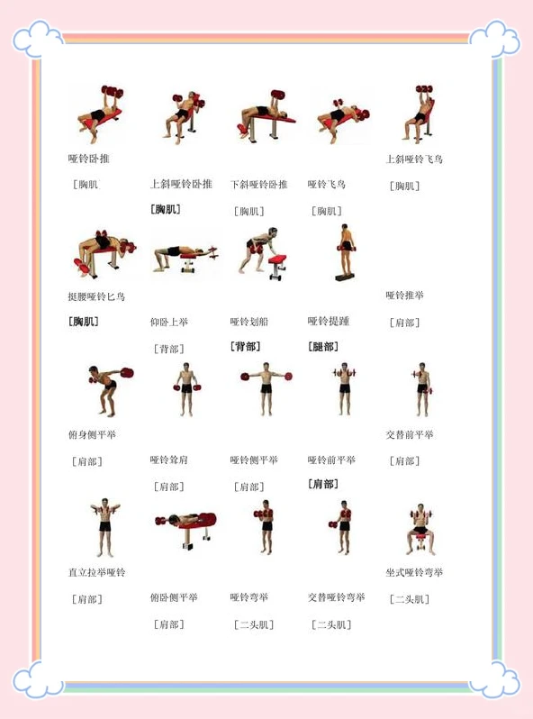 篮球哑铃训练方法